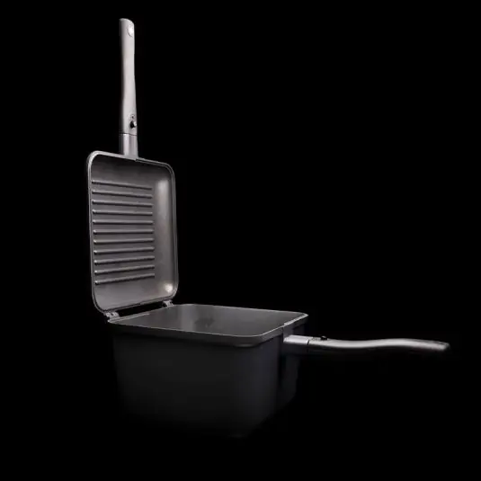 Set gatit Ridge Monkey Connect Multi-Purpose Pan and Griddle Reducere