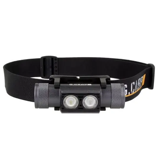 Lanterna de cap Golden Catch G.Carp Ti-Blue Headlight Plată securizată
