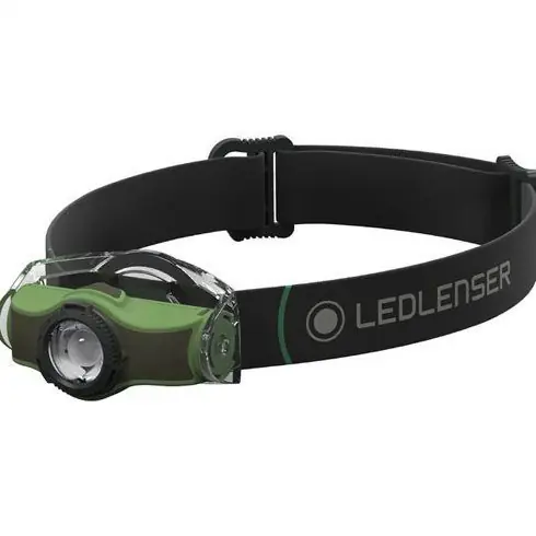 Lanterna de cap Led Lenser MH4 Green 200LM Ofertă exclusivă