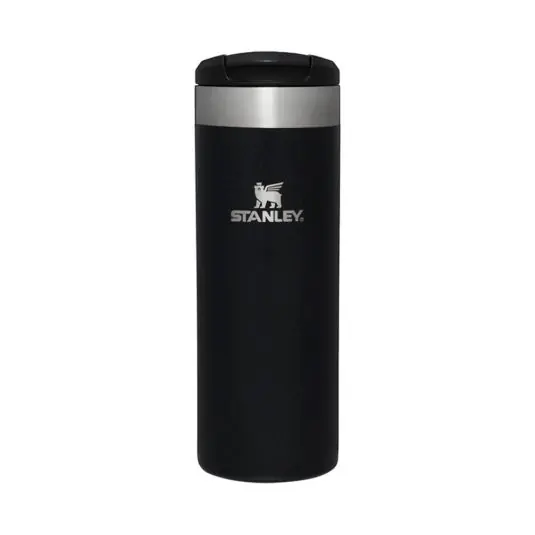 Cana Stanley The Aerolight Transit Mug 0.35L, Black Metallic Preț mic