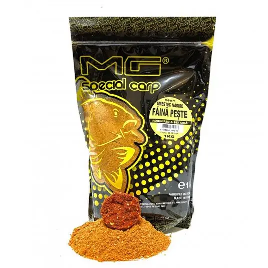Transport gratuit Nada MG Special Carp Faina de peste Robin Red & Betaina, 1kg