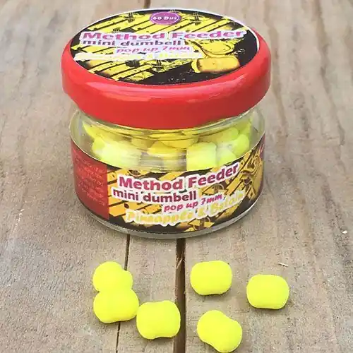 Preț mic Dumbells FeederX Mini Pineapple & Betain 7mm