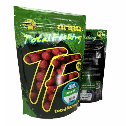 Boilies TotalFishing Semisolubil MagnetO Usturoi 20mm, 1kg Vezi acum
