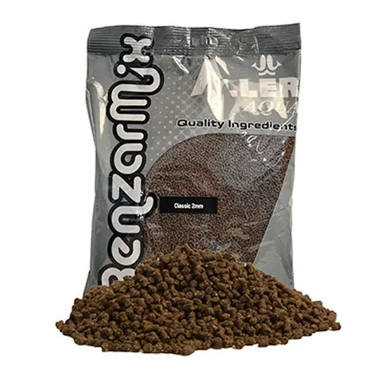 Pelete Benzar Mix Aller Aqua Pellet Classic 2mm, 800g Livrare expres