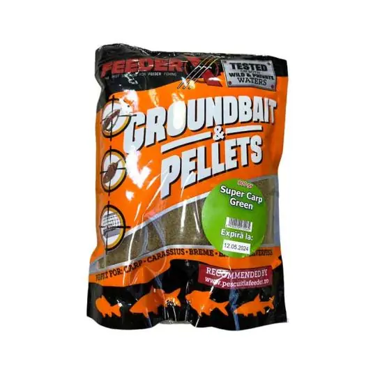Nada FeederX Super Carp Green 800g Cel mai bun preț