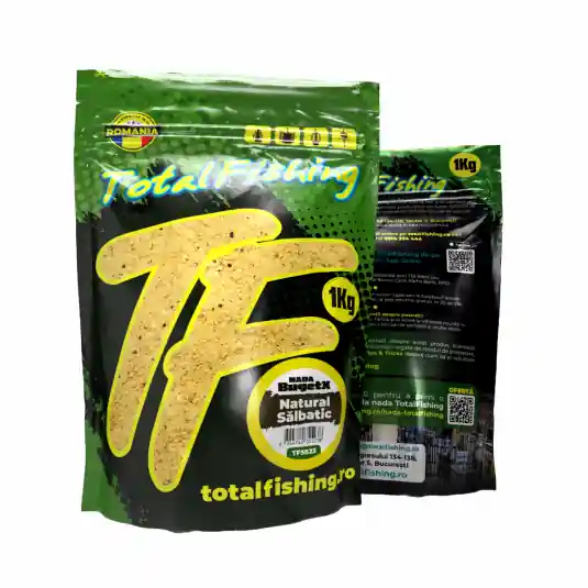 Nada TotalFishing BugetX Natural Salbatic, 1kg Noutate