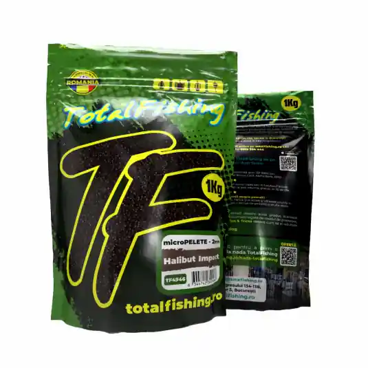 Pelete TotalFishing Micropelete Halibut Impact, 2mm Preț mic