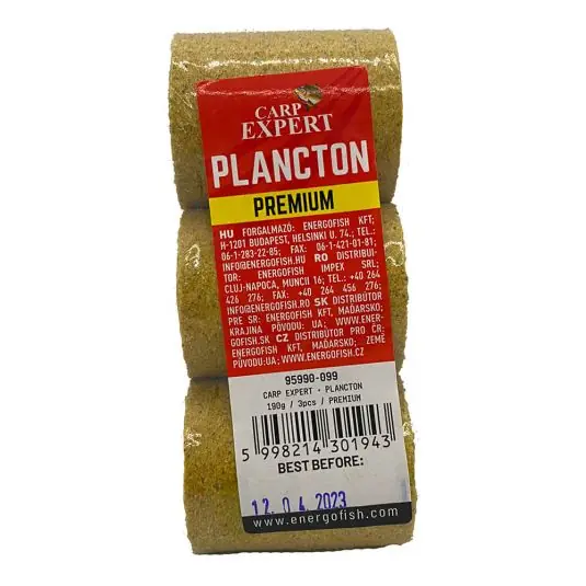 Livrare rapidă Tablete fitoplancton Carp Expert Plancton 190g, Premium