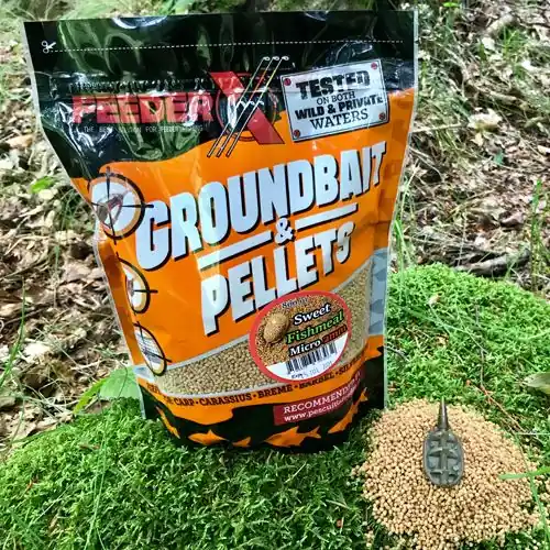 Pelete FeederX Micro 2mm 800g - Sweet Fishmeal Ieftin