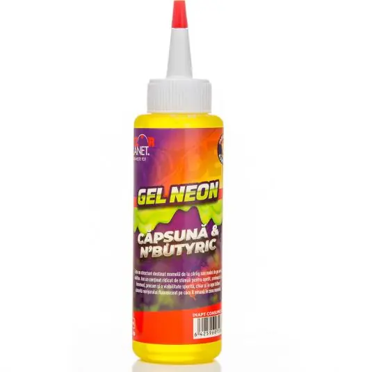 Atractant Senzor Gel Neon Feeder Capsuna&N-Butyric 100ml Lichidare de stoc