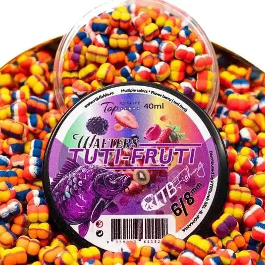 Livrare gratuită Wafters VTBFishing Tutti Frutti 6-8mm