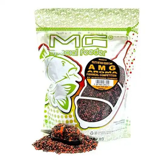 Pelete MG Special Carp Method Feeder AMG Fishmeal 2mm 500g Ofertă limitată