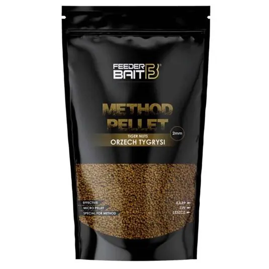 Pelete Feeder Bait Method Pellet Aluna Tigrata 2mm, 800g Promoție