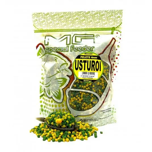 Pelete MG Special Carp 4mm 500g - Usturoi Reducere de preț