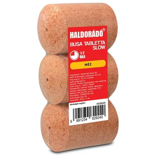 Plată securizată Tablete fitoplancton Haldorado Busa Slow 200g, Miere