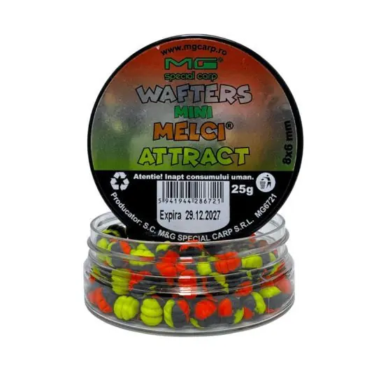 Ieftin Wafters MG Special Carp Mini Melci Attract 8x6mm