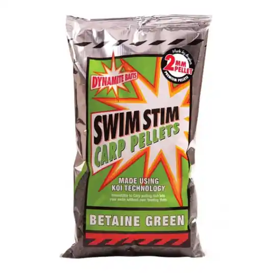 Pelete Dynamite Baits Swim Stim Carp Pellets 2mm, Betaine Green 900g Cumpărături sigure