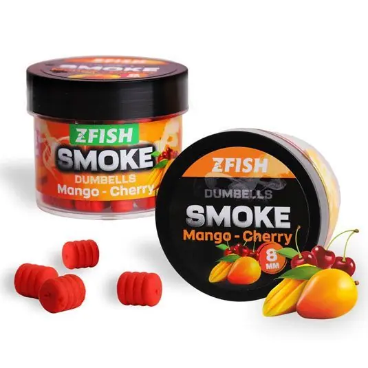 Dumbells ZFish Smoke Pop-Up Dumbells Mango-Cherry, 8mm Reduceri