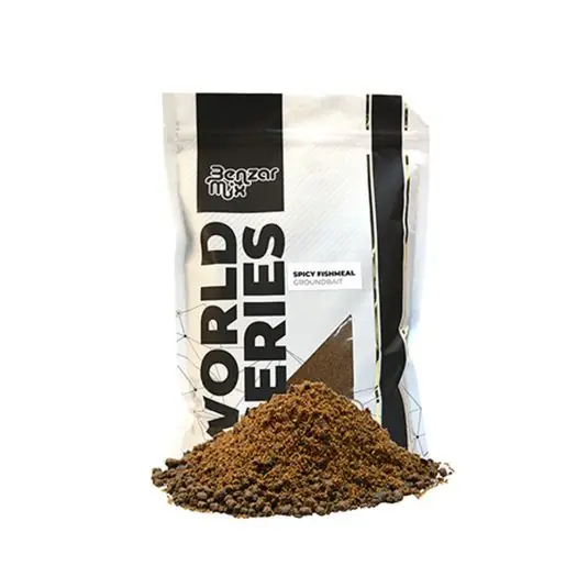Nada Benzar Mix World Series Groundbait Spicy Fishmeal 800g Reducere extra