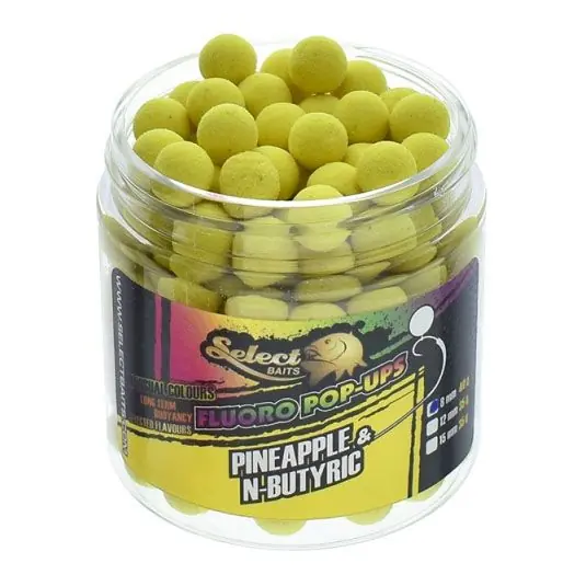 Ofertă limitată Boilies Select Baits Pop Up Pineapple & N-Butyric 12mm