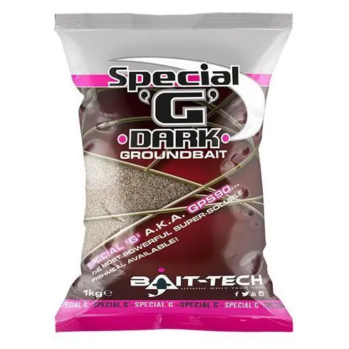 Nada Bait-Tech Special G Dark Groundbait 1kg Mai ieftin