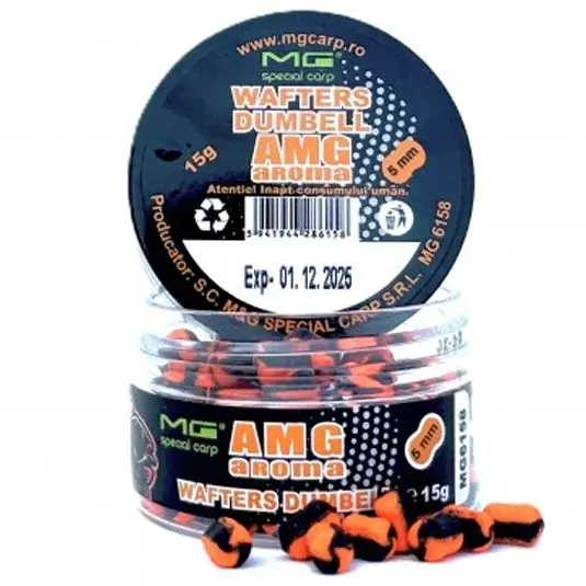 Wafters MG Special Carp Dumbell AMG Aroma 5mm Retur gratuit