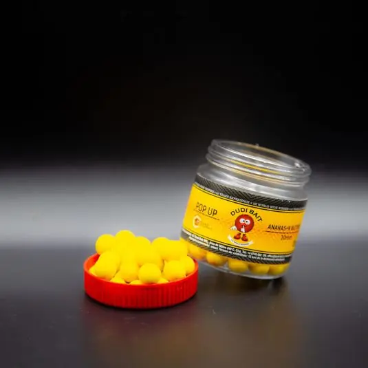 Boilies Dudi Bait Pop-Up Ananas N-Butyric 8mm, 20g Retur ușor