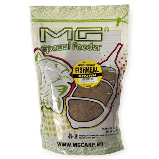 Comandă acum Nada MG Special Carp Method Feeder Fishmeal Brown 1kg