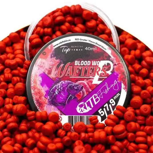 Wafters VTBFishing Blood Worm 5-7-9mm Livrare expres