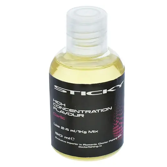 Premium Atractant lichid Sticky Baits High Concentration Usturoi, 50ml