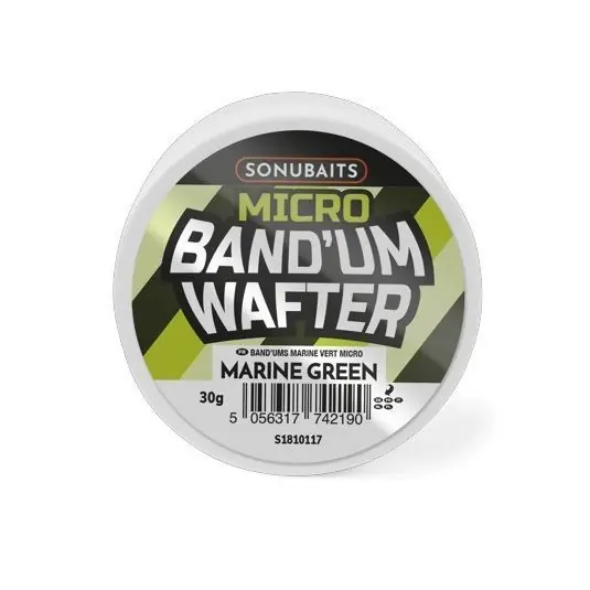 Wafters Sonubaits Micro Band'um Wafter Marine Green, 30g Nu rata