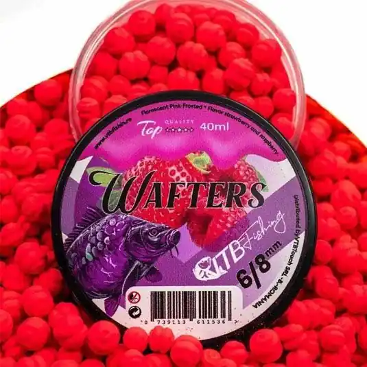 Wafters VTBFishing Strawberry 6-8mm Expediere rapidă