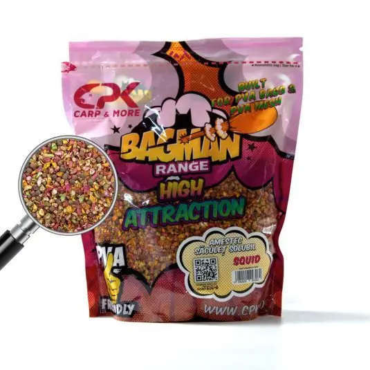 Amestec saculet solubil CPK Bagman High Attraction 800g, Squid Mai ieftin