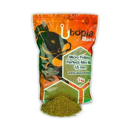 Reduceri Pelete Utopia Baits Micro Pellets Perfect Mini Mix 1.5mm/1kg