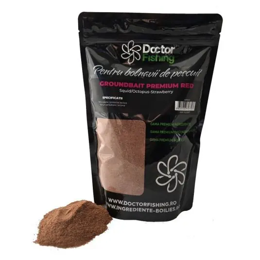 Nada Doctor Fishing Groundbait Premium Red 1kg Ieftin
