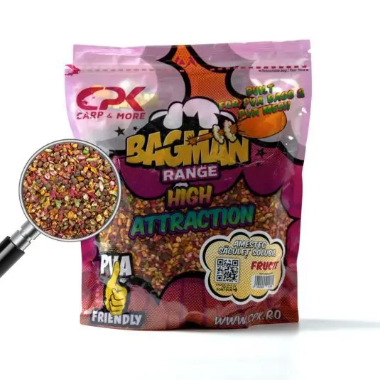 Discount Amestec saculet solubil CPK Bagman High Attraction 800g, Fructe