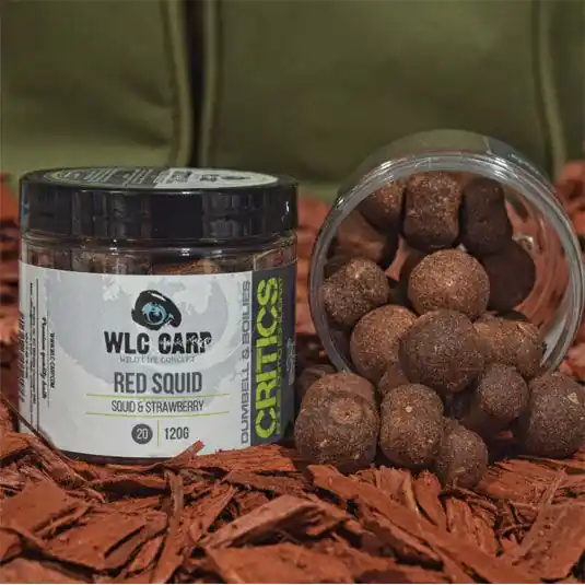 Boilies WLC Carp critic echilibrat Critics Red Squid, 20mm, 120g Reduceri