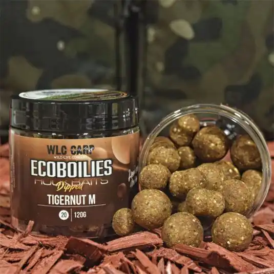Boilies WLC Carp Semisolubil Tigernuts M, 20mm, 120g Retur ușor