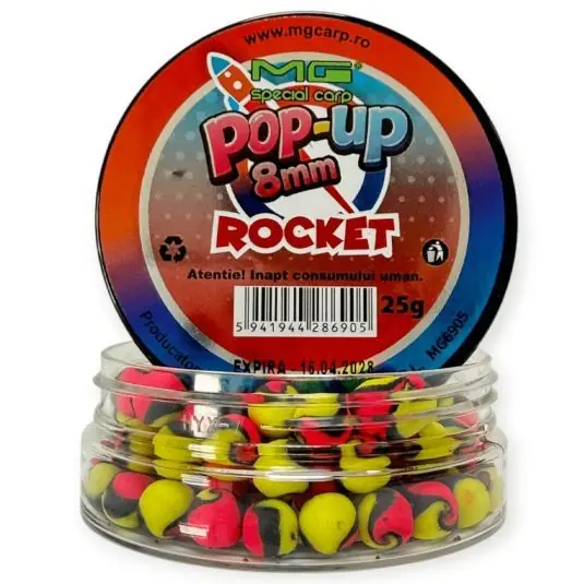 Boilies MG Special Carp Pop-Up Rocket 8mm, 25g Popular