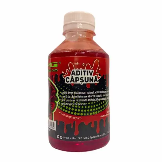 Aditiv lichid MG Special Carp Capsuna  250ml Transport gratuit